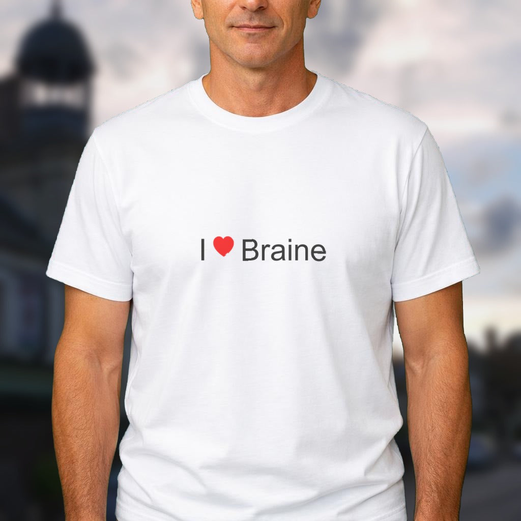 T-shirt I love braine
