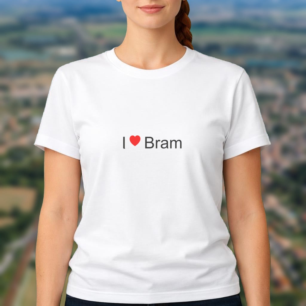T-shirt I love bram