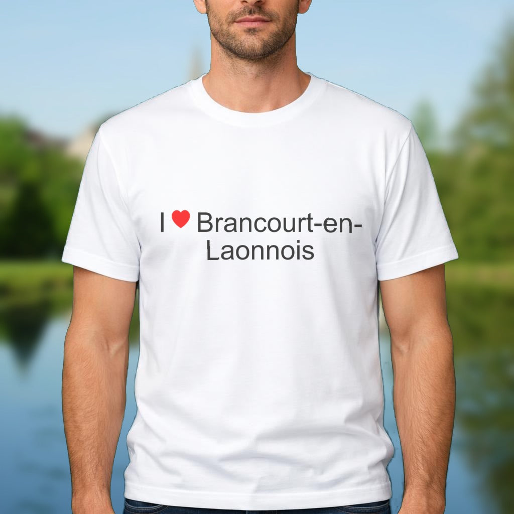 T-shirt I love brancourt-en-laonnois