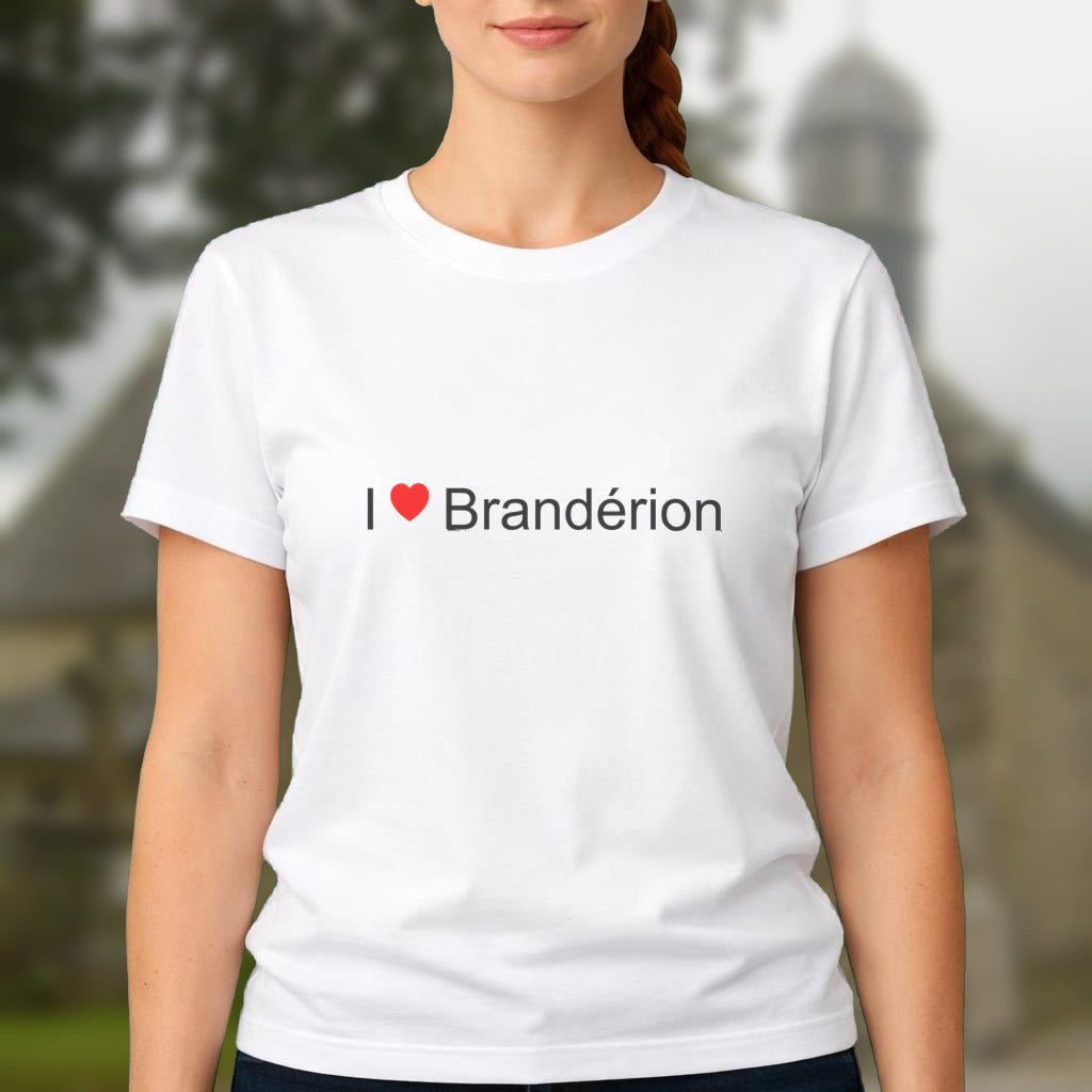 T-shirt I love brandérion
