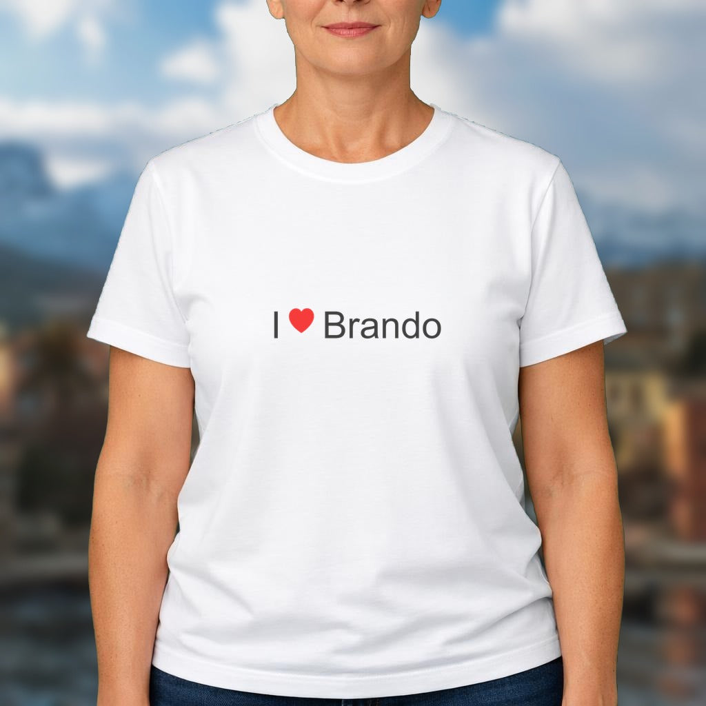 T-shirt I love brando