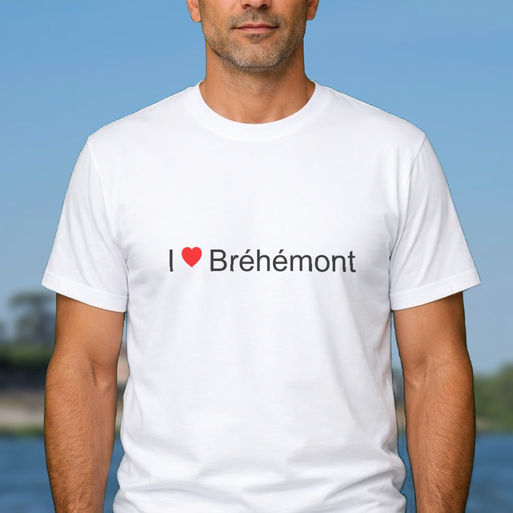 T-shirt I love bréhémont
