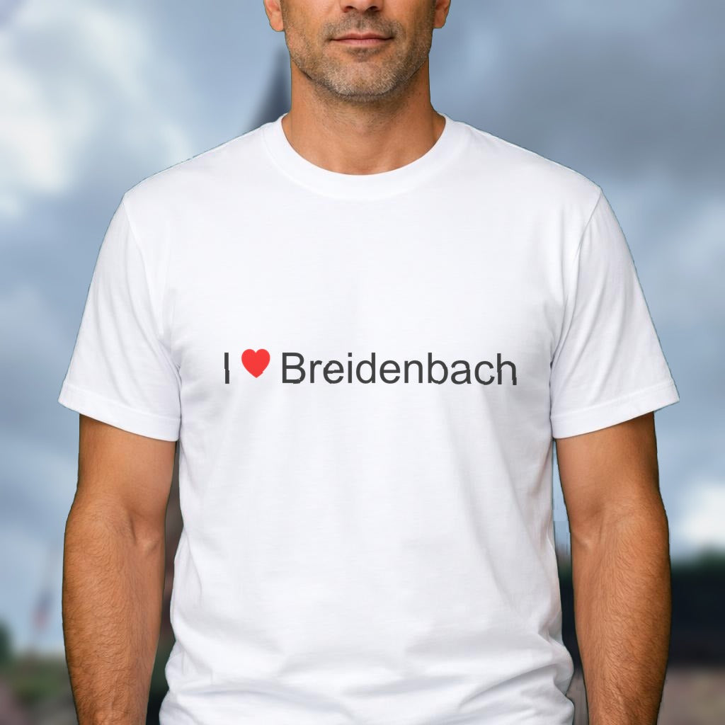 T-shirt I love breidenbach