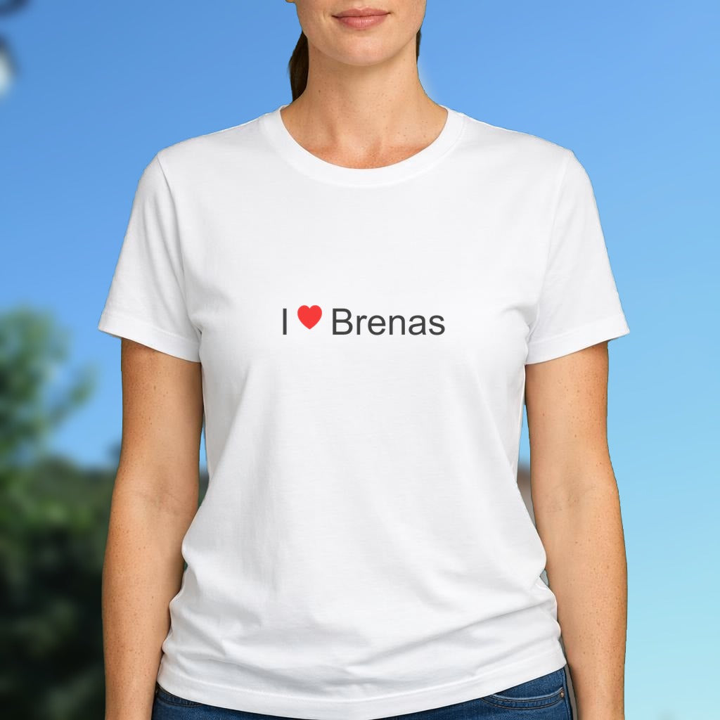 T-shirt I love brenas