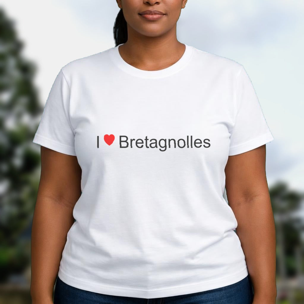 T-shirt I love bretagnolles