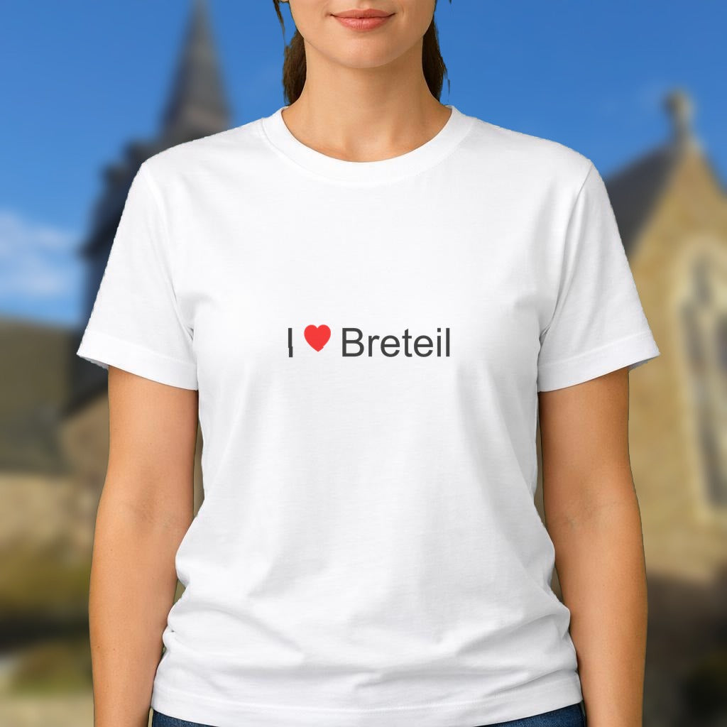 T-shirt I love breteil