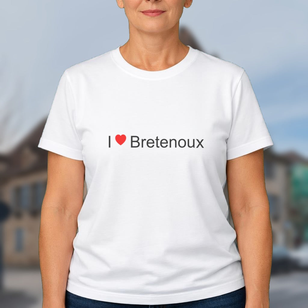 T-shirt I love bretenoux