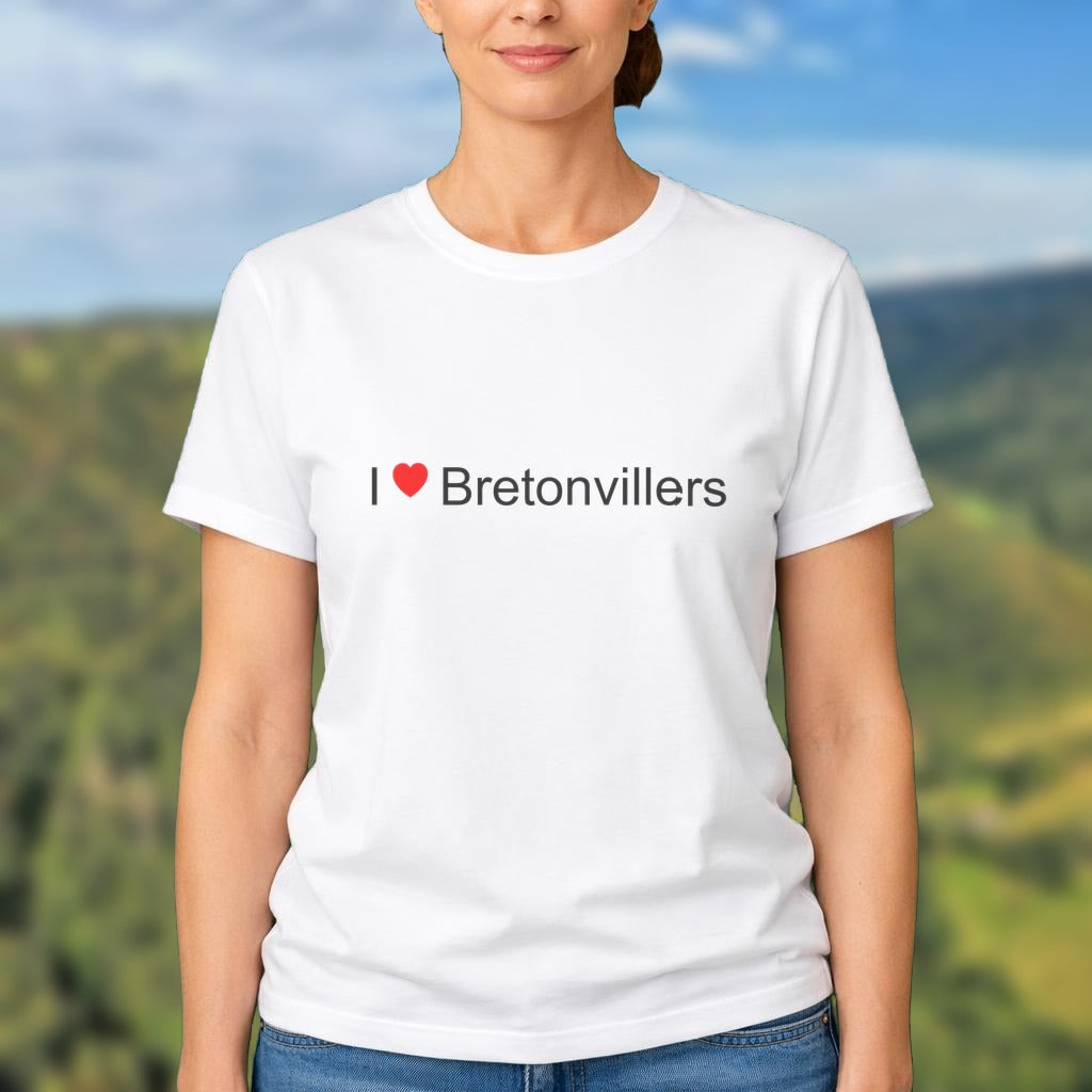 T-shirt I love bretonvillers