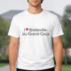 T-shirt I love bretteville-du-grand-caux