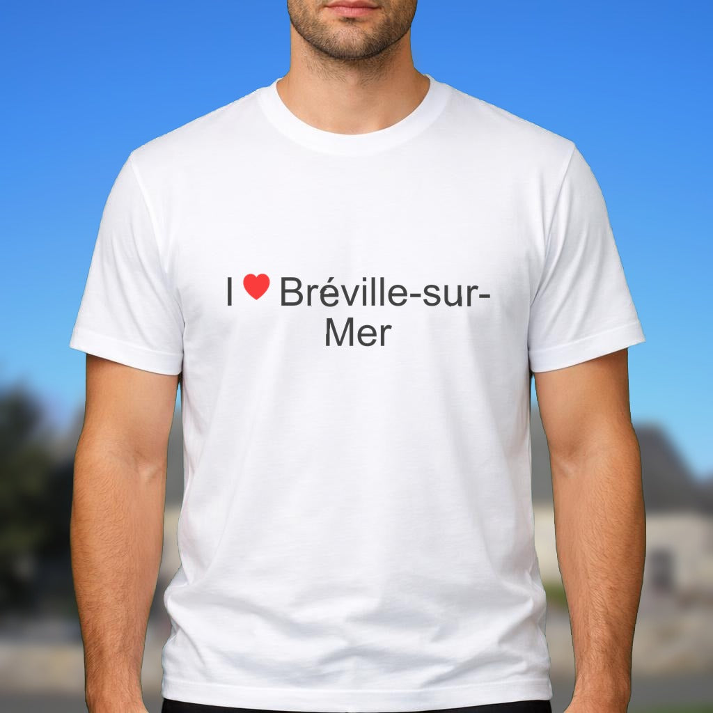 T-shirt I love bréville-sur-mer