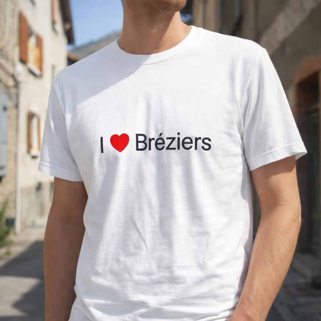 T-shirt I love bréziers