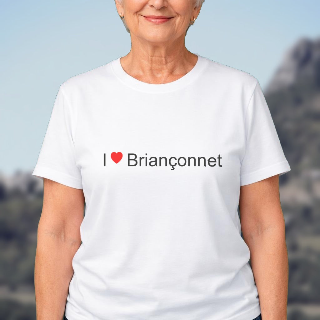 T-shirt I love briançonnet