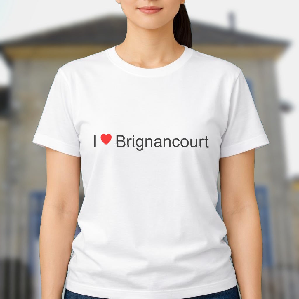 T-shirt I love brignancourt