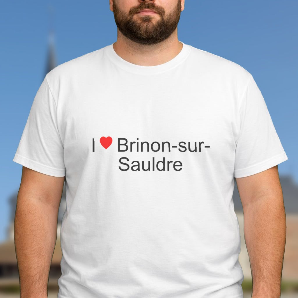 T-shirt I love brinon-sur-sauldre