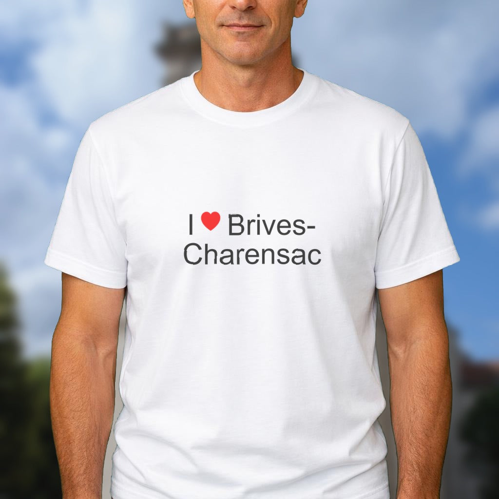 T-shirt I love brives-charensac