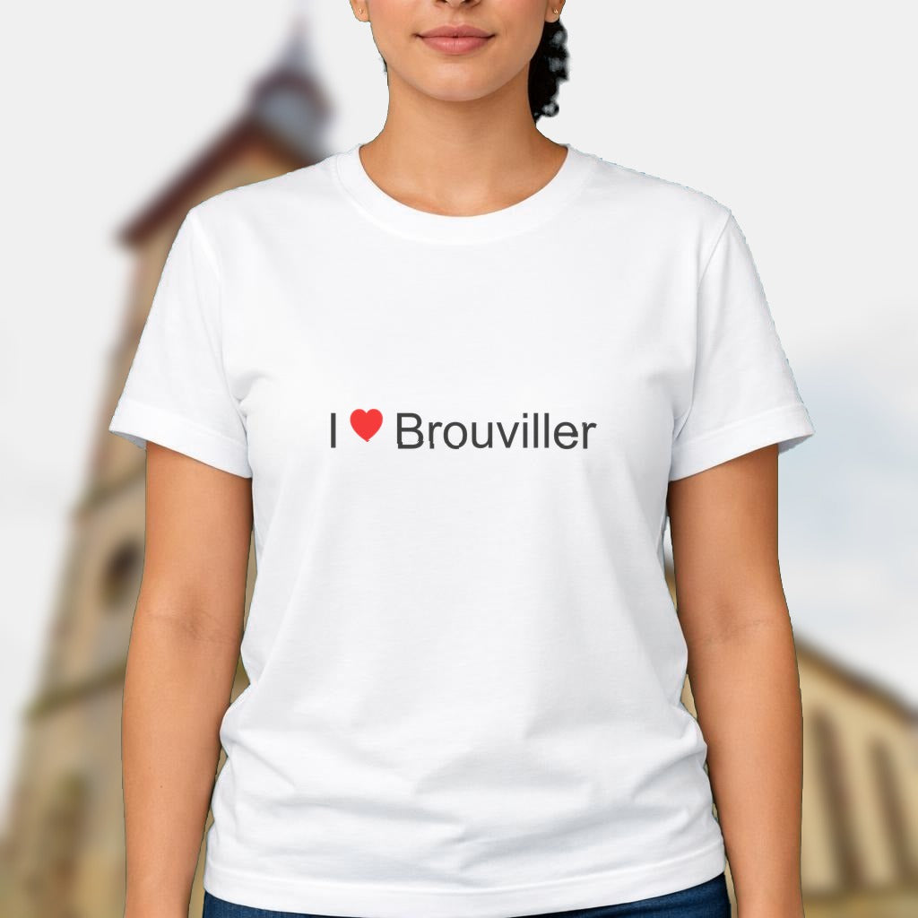 T-shirt I love brouviller