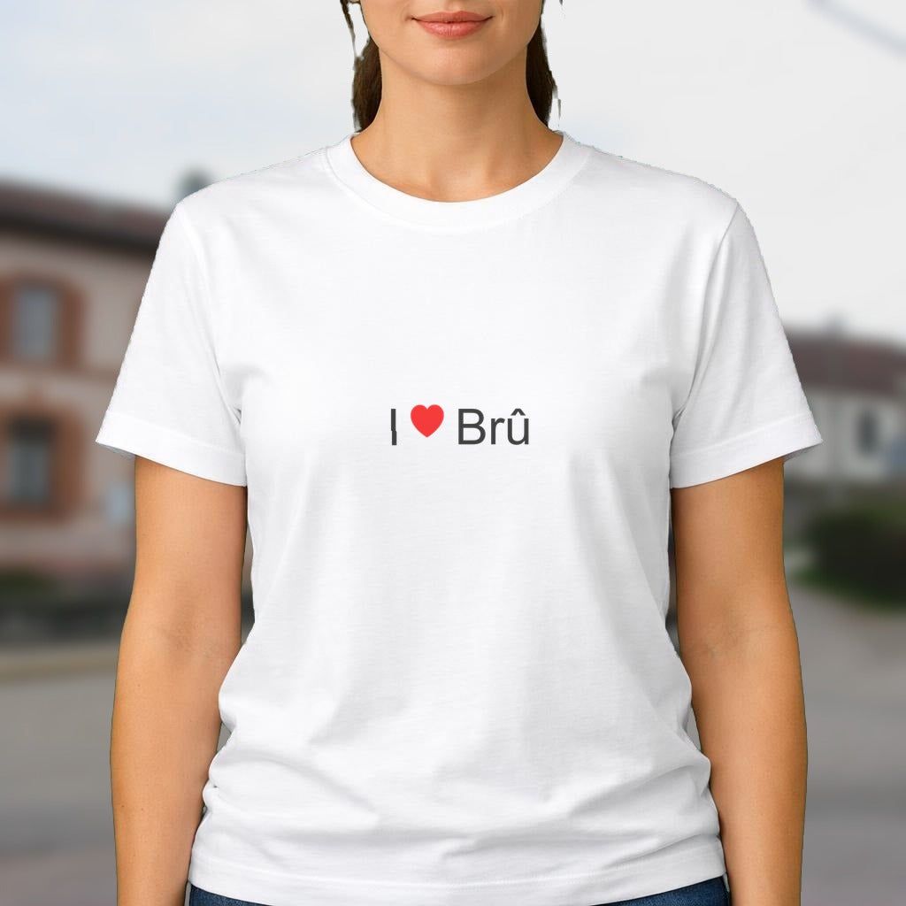 T-shirt I love brû