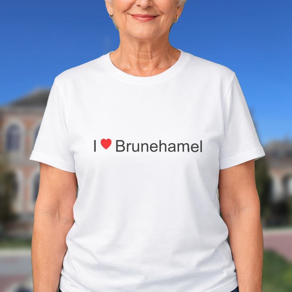 T-shirt I love brunehamel
