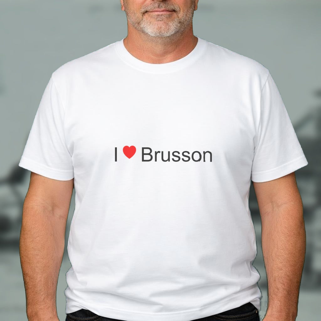 T-shirt I love brusson
