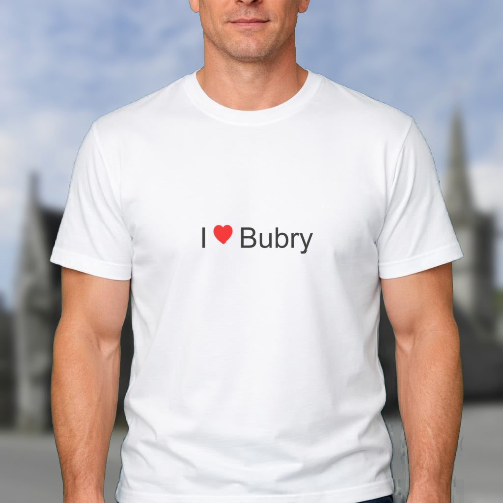 T-shirt I love bubry