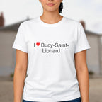 T-shirt I love bucy-saint-liphard
