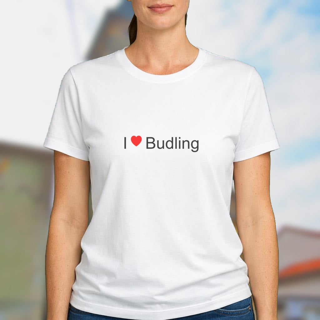 T-shirt I love budling
