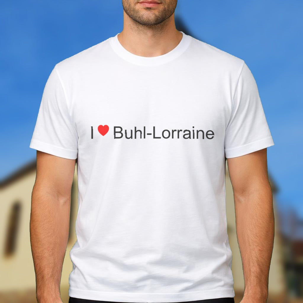 T-shirt I love buhl-lorraine