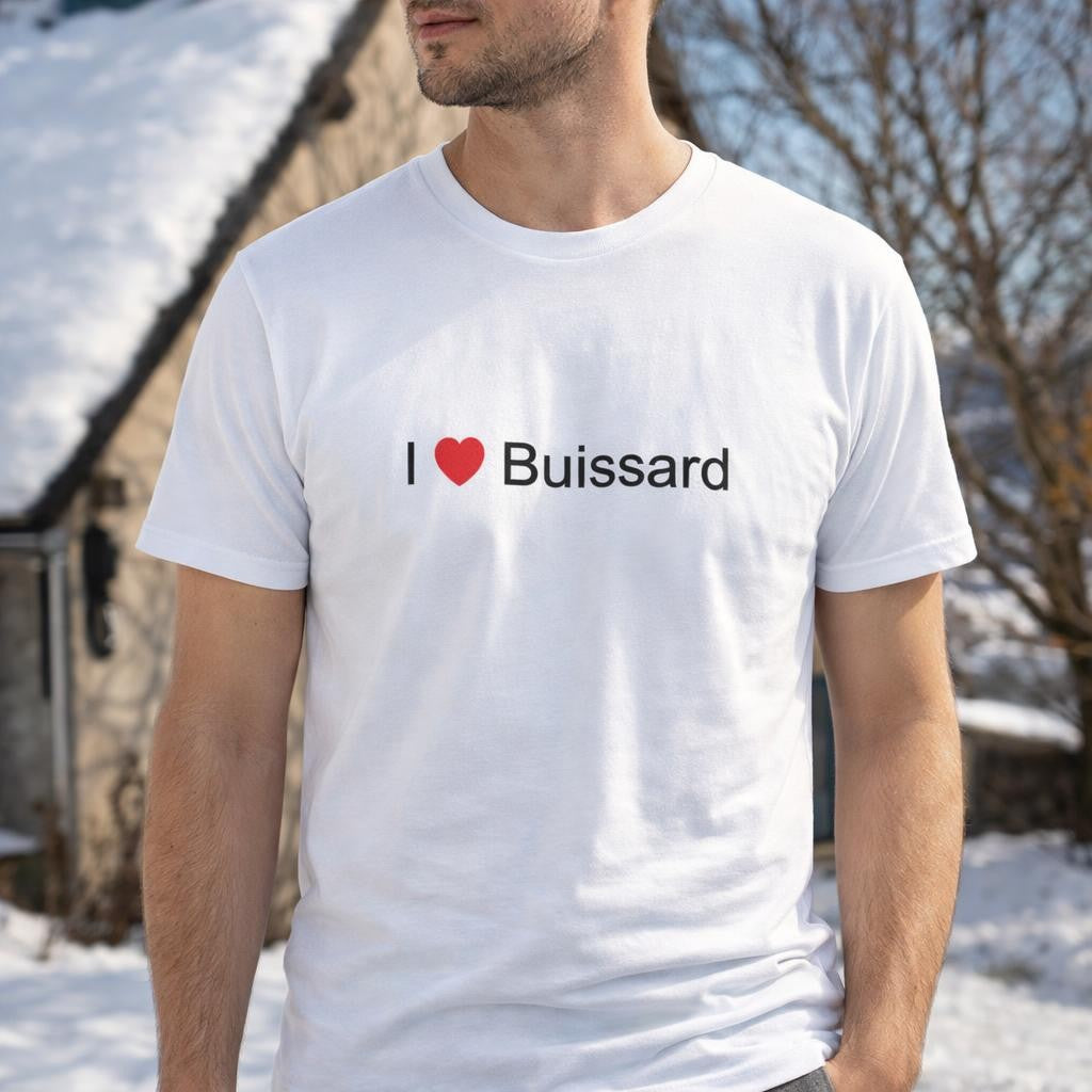 T-shirt I love buissard