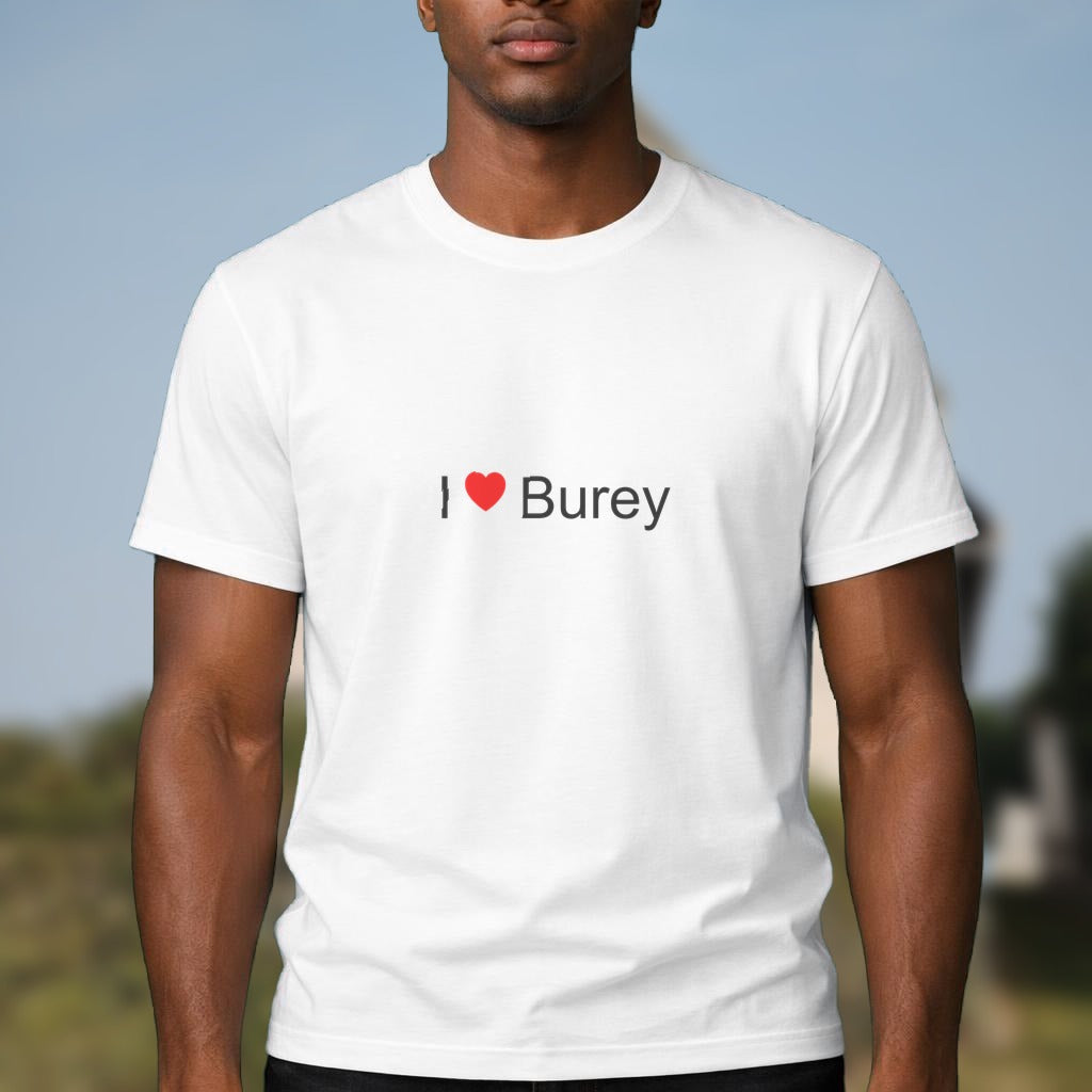 T-shirt I love burey