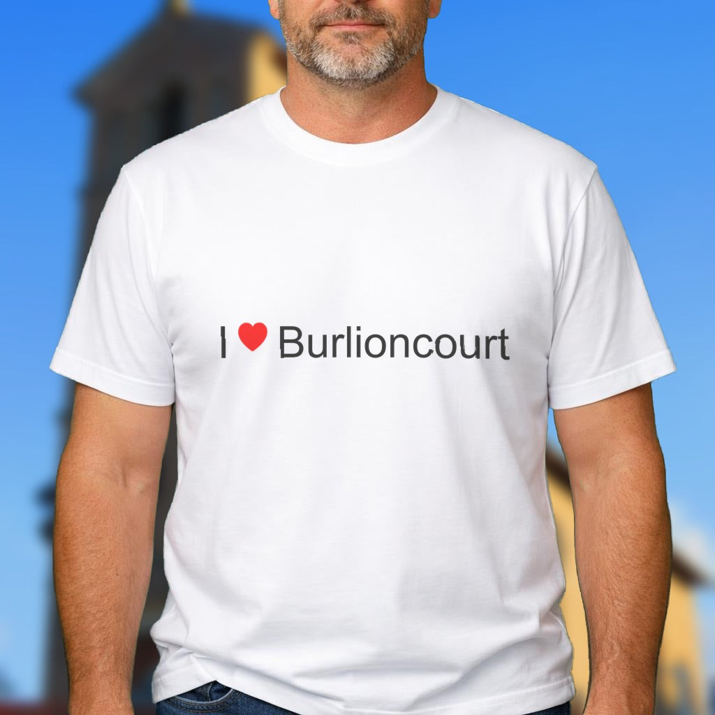 T-shirt I love burlioncourt