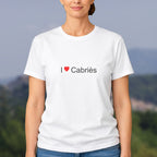 T-shirt I love cabriès
