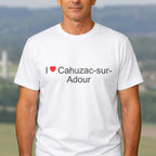 T-shirt I love cahuzac-sur-adour