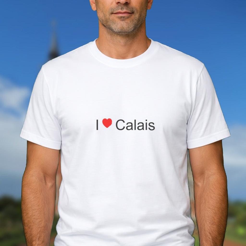 T-shirt I love calais