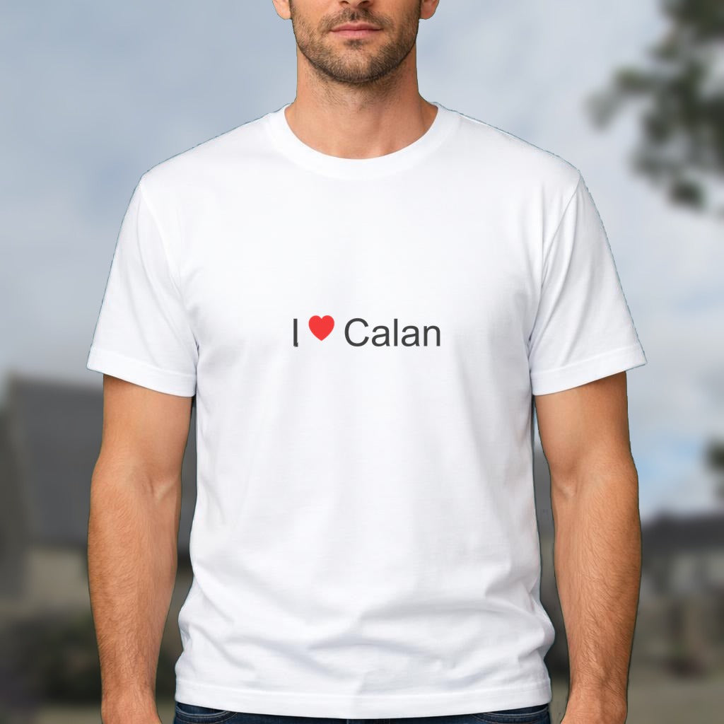 T-shirt I love calan