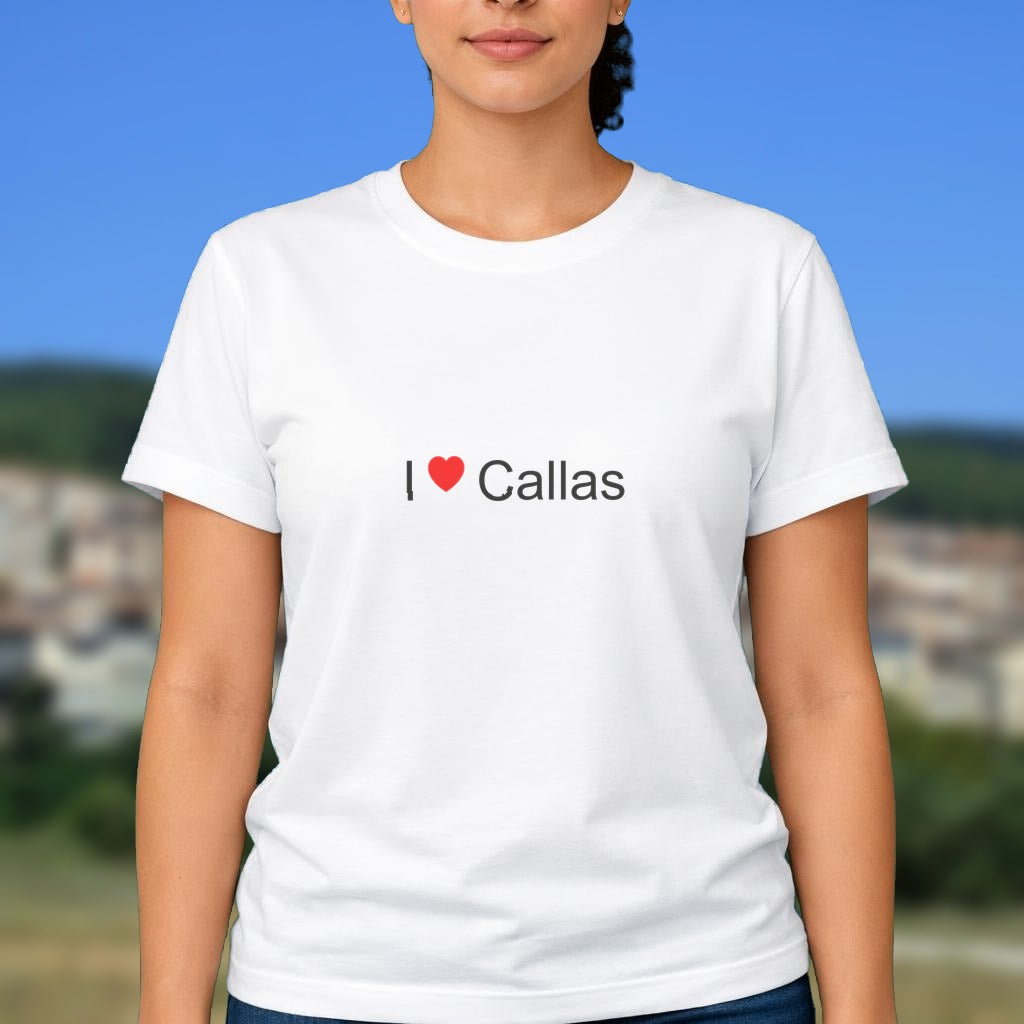 T-shirt I love callas