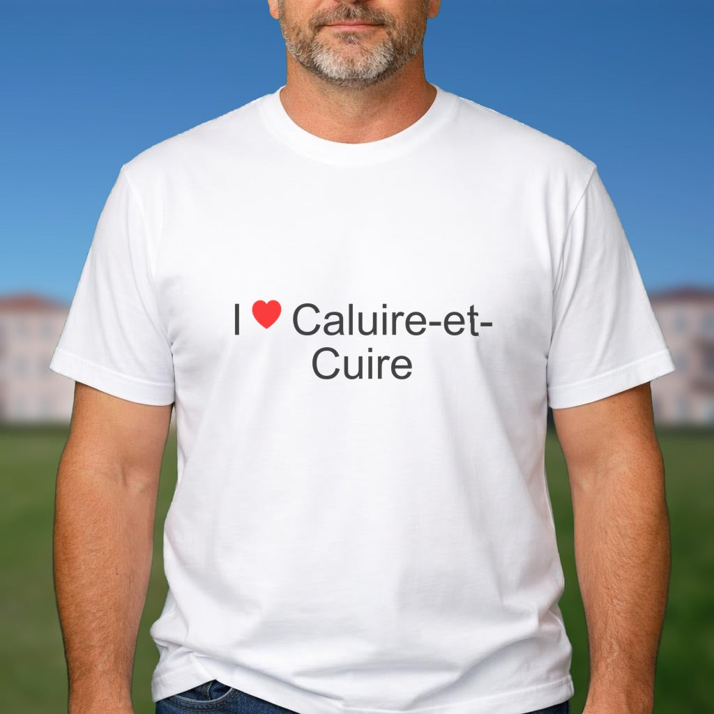T-shirt I love caluire-et-cuire