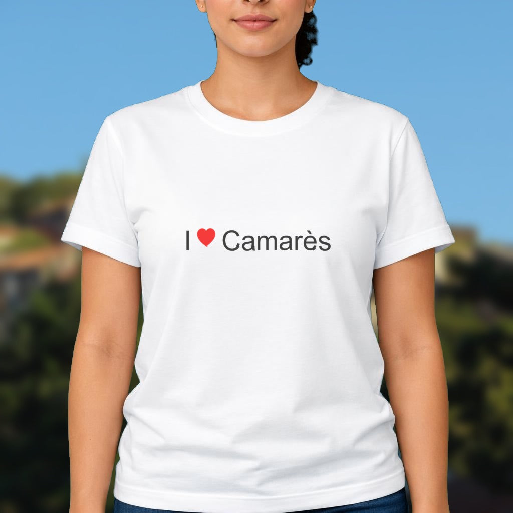 T-shirt I love camarès