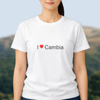 T-shirt I love cambia