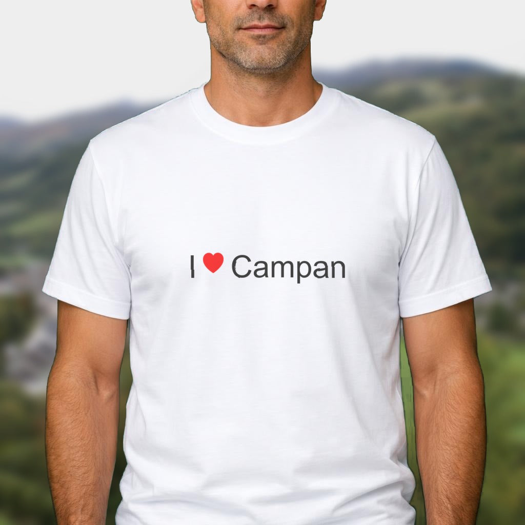 T-shirt I love campan