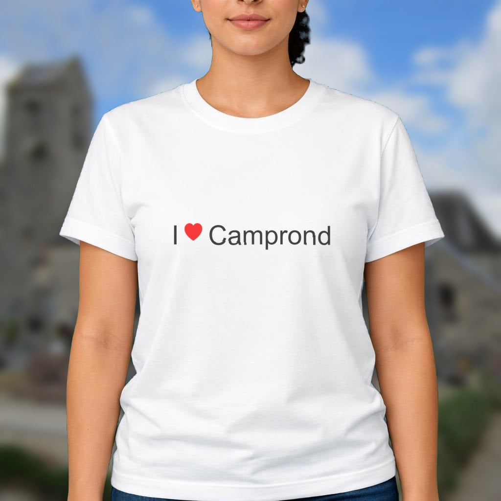T-shirt I love camprond