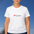T-shirt I love canari