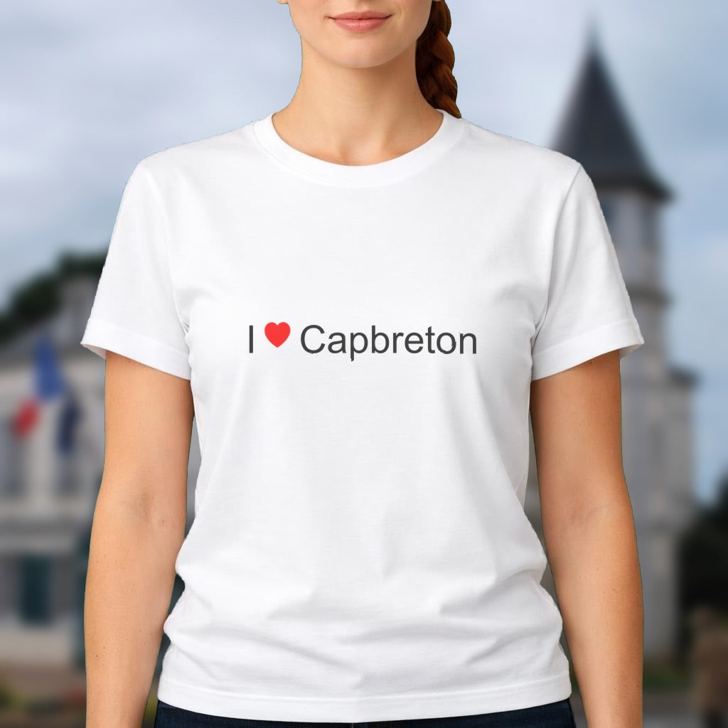 T-shirt I love capbreton
