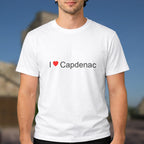 T-shirt I love capdenac