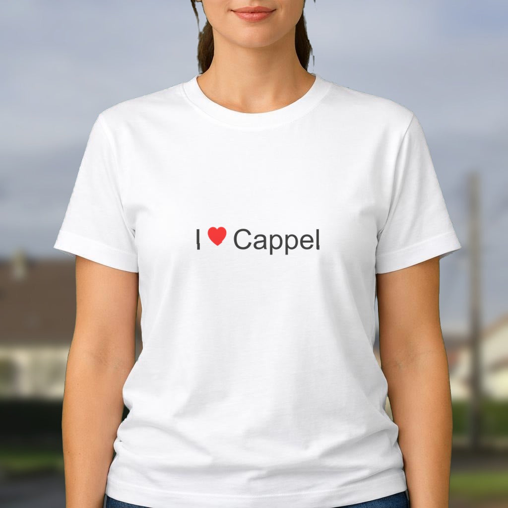 T-shirt I love cappel