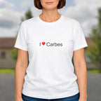T-shirt I love carbes