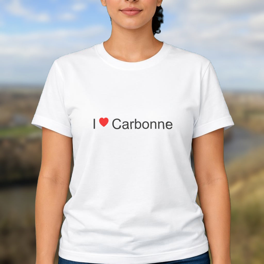 T-shirt I love carbonne