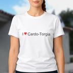 T-shirt I love cardo-torgia