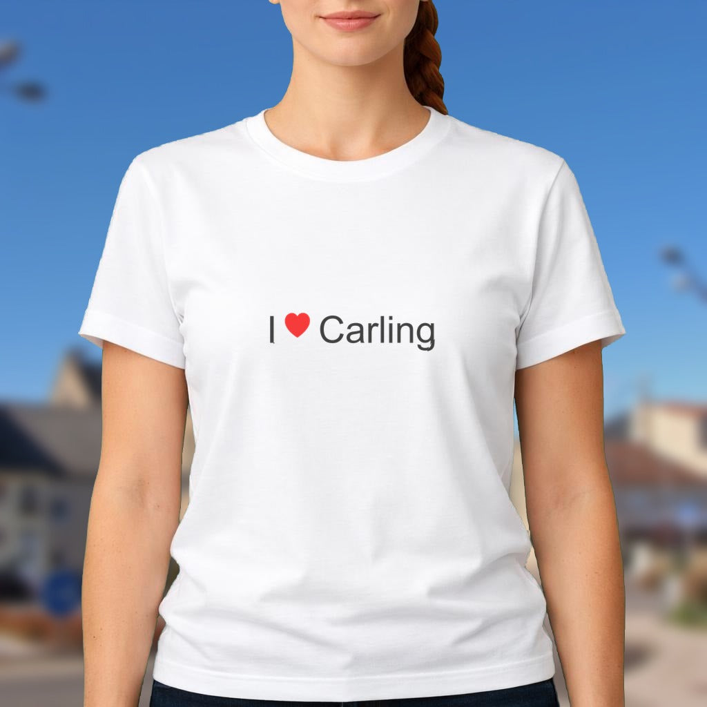 T-shirt I love carling