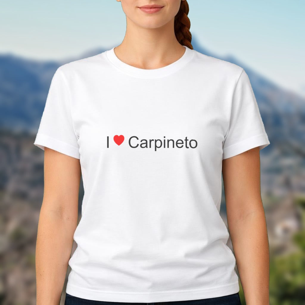 T-shirt I love carpineto