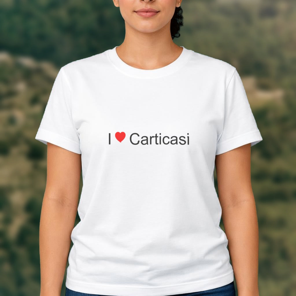 T-shirt I love carticasi